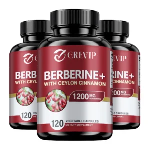 Berberine + Ceylon Cinnamon Supplement - 120 Capsules